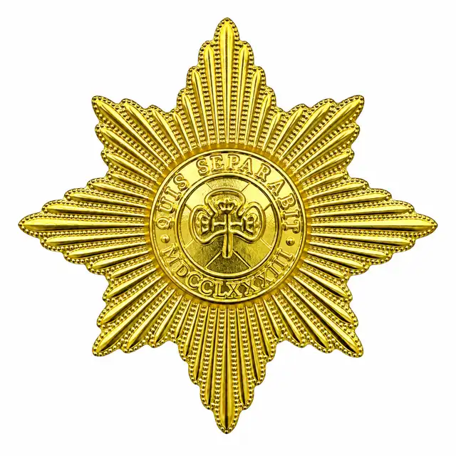 1 1/8 Inch Gold Metal St Patrick Stars