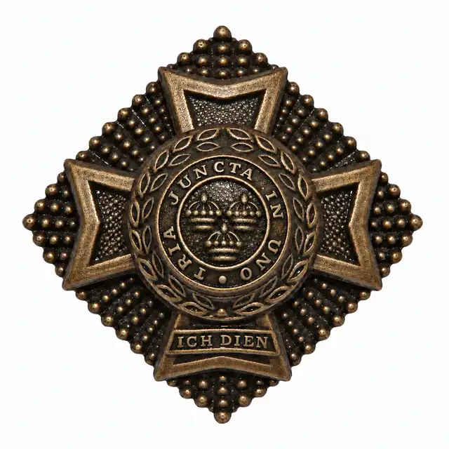 5/8 Inch Bronze Metal Eversleigh Stars