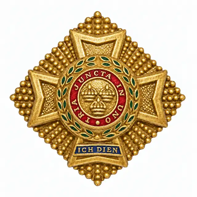 1 Inch Gold Metal Eversleigh Stars