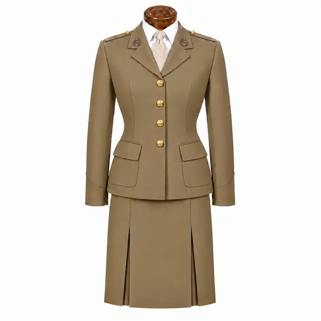 1st The Queen's Dragoon Guards officer service dress — female