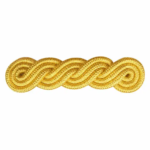 3-Ply Twisted Gold Shoulder Cords