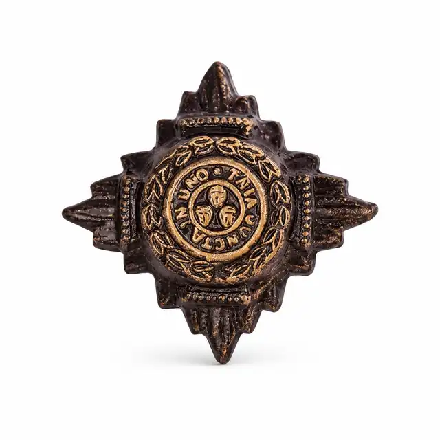 5/8 Inch Bronze Metal Bath Stars