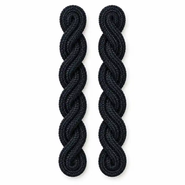 Army Air Corps Mess Shoulder Cords — reference-based illustration