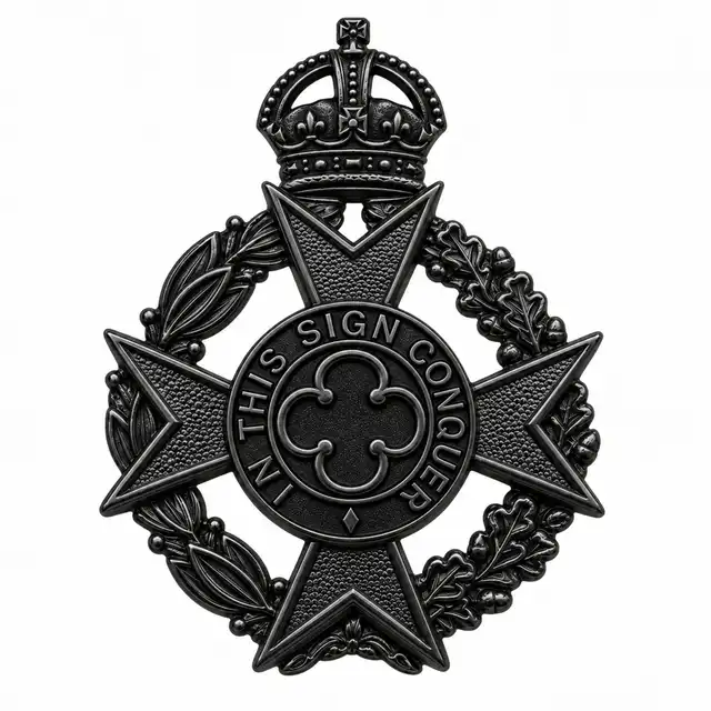 Black Cap Badge
