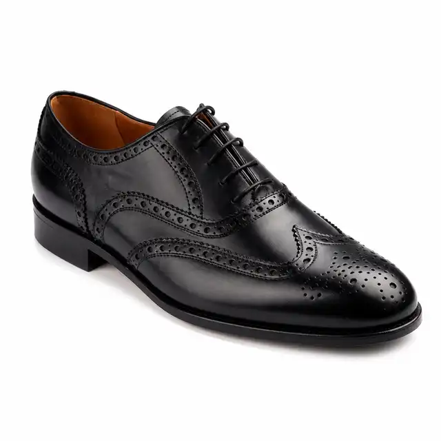 Black Full Brogues