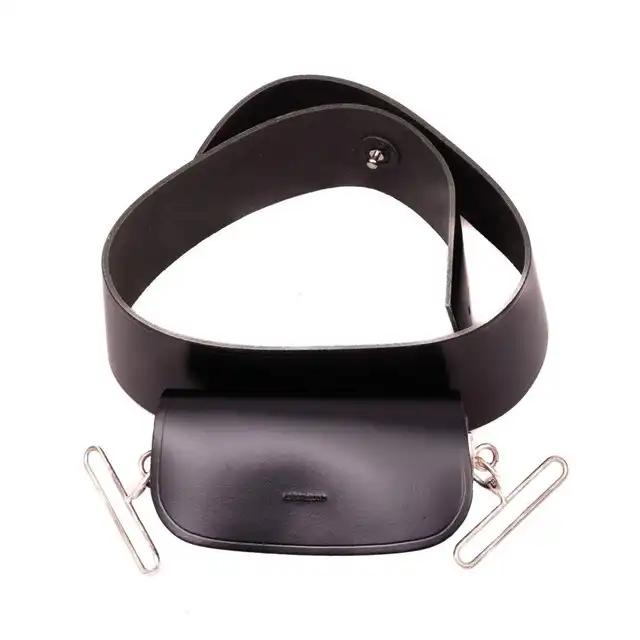 Black Pouch Belt