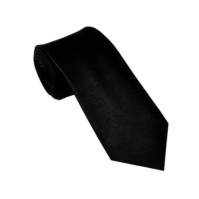 Black Service Tie