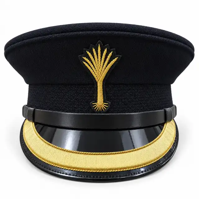 Welsh Guards Blue Peaked Forage Cap