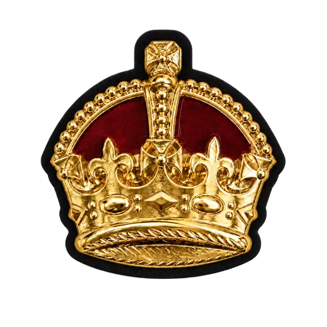Blues and Royals Service Dress Crowns