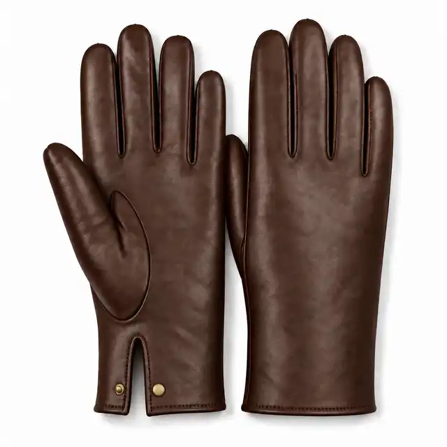 Brown Cape Leather Gloves