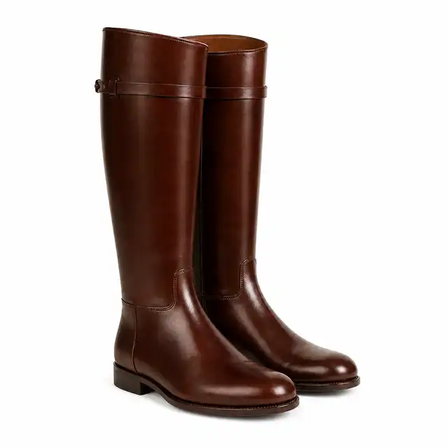 Brown Polo Boots