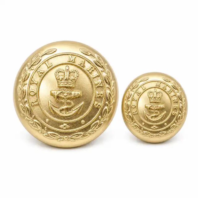 Corps Buttons — Anodised pattern