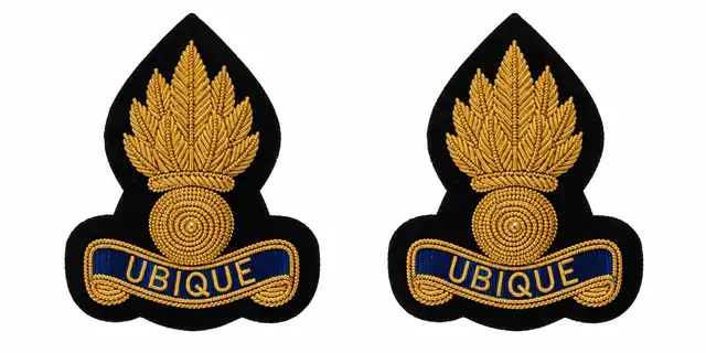 Corps of Royal Engineers Service Dress Collar Badges
