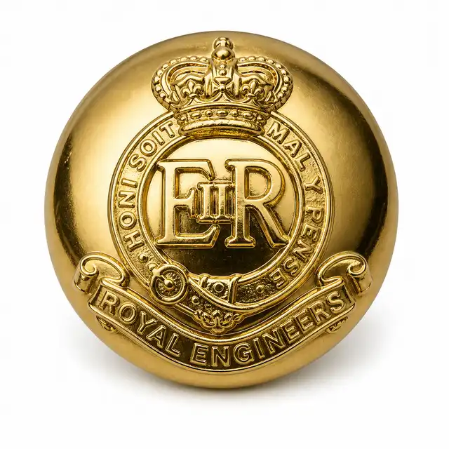 Corps of Royal Engineers 22 Ligne Mounted Buttons