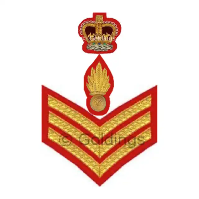 Corps of Royal Engineers Staff Sergeant Rank (S/Sgt)