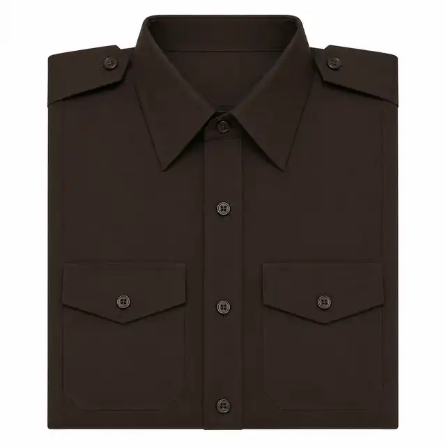 Dark Brown Shirt