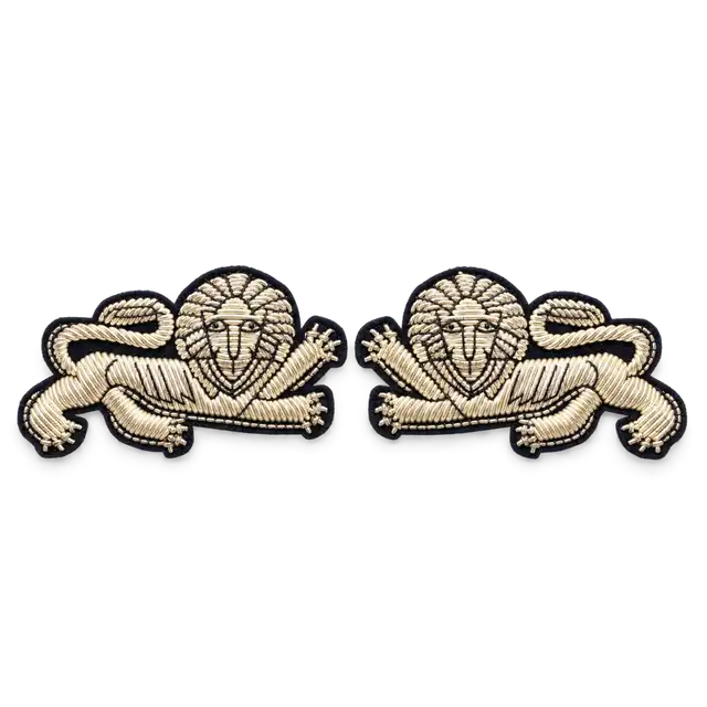 Duke of Lancaster’s Regiment Mess Collar Badges