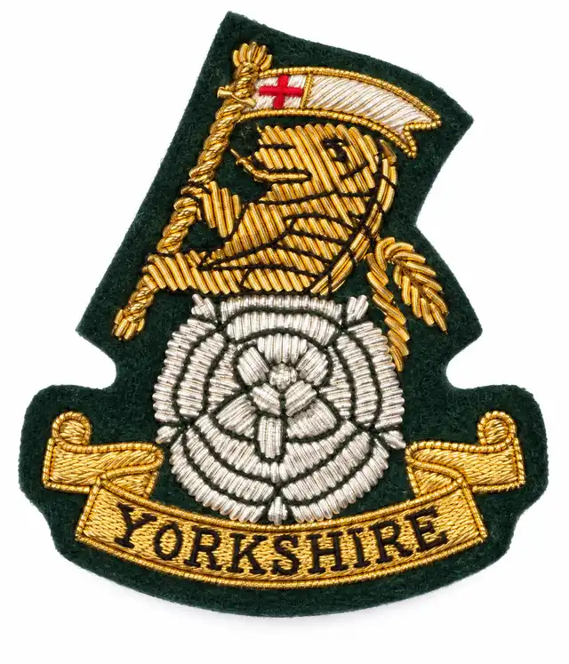 Embroidered Beret Cap Badge
