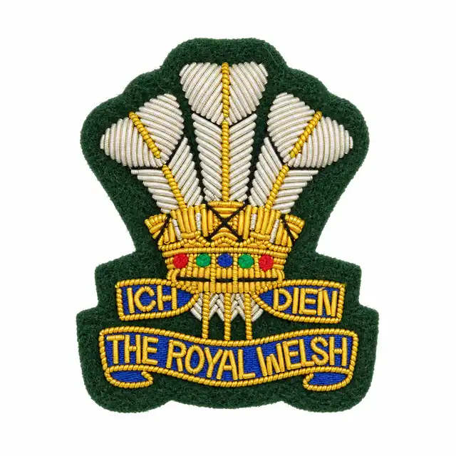 Embroidered Cap and Beret Badge