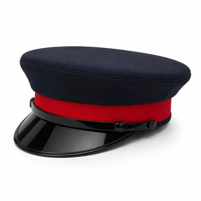 General Service Corps Female Blue Peaked Forage Cap