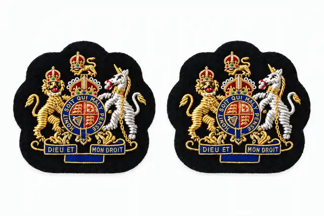 General Service Corps Mess Dress Collar Badges