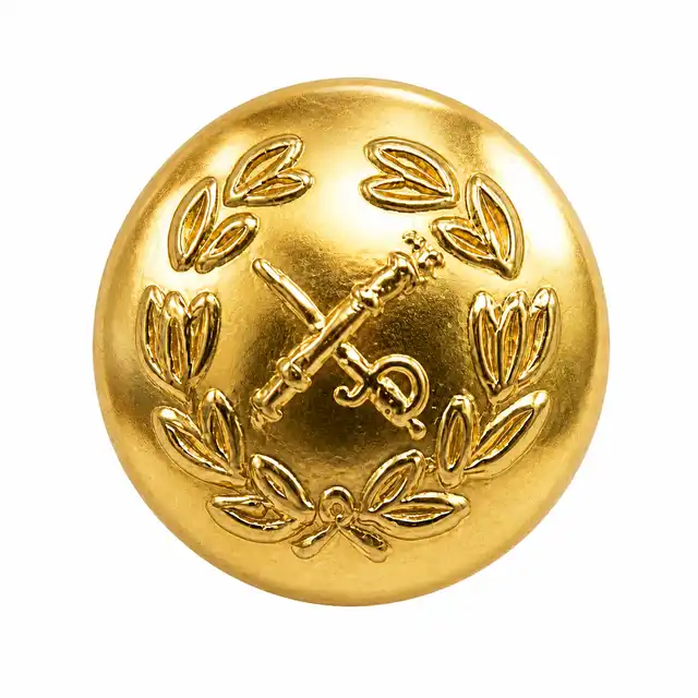 General Staff General Officer Gilt 40 Ligne Large Button