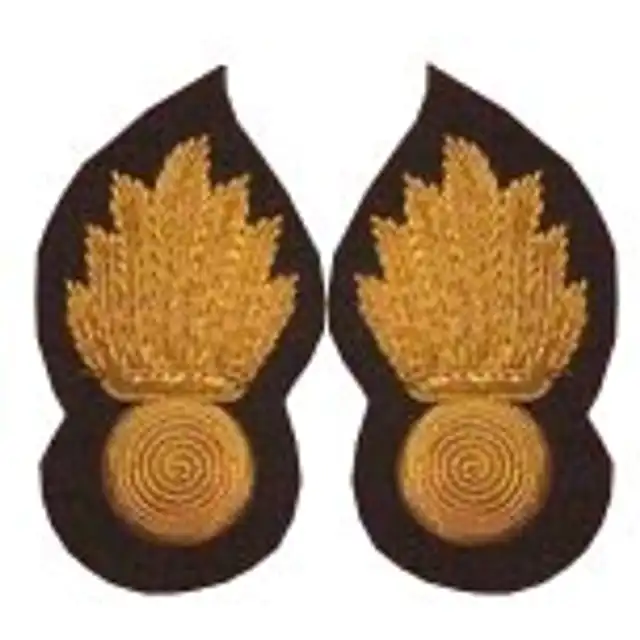 Grenadier Guards NCO Mess Dress Collar Badges