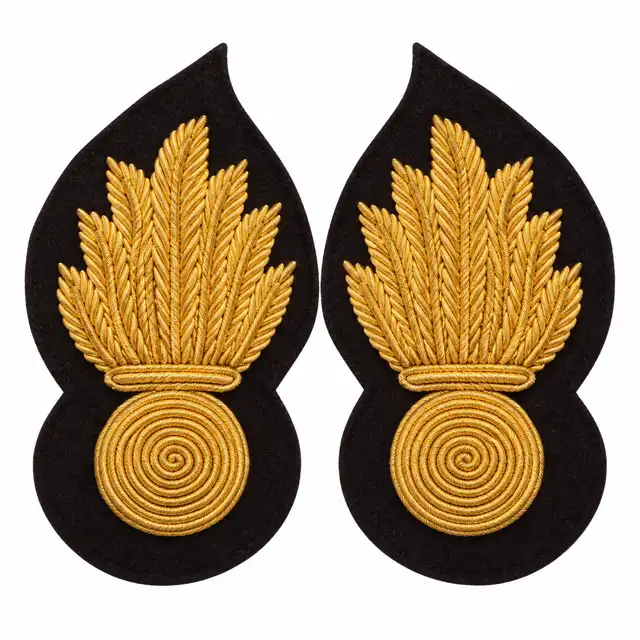 Grenadier Guards Officer Mess Dress Collar Badges