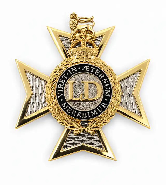 Light Dragoons Cap Badge