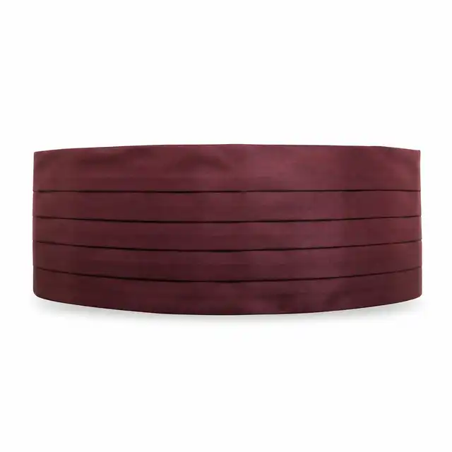 Maroon Mess Cummerbund - Female