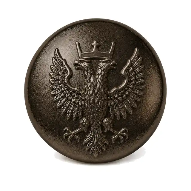Mercian Regiment 1/2 Inch Bronze Undress Cap Button