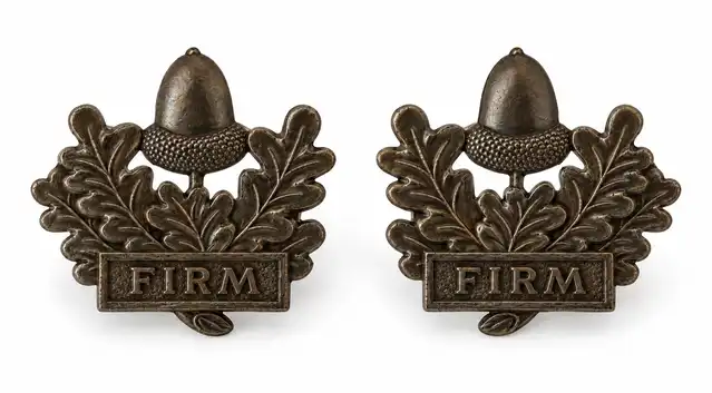 Mercian Regiment Officers’ Service Dress Collar Badges