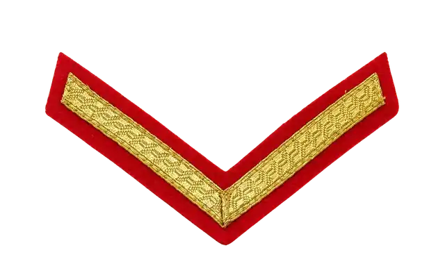 Mess Dress Chevron — Lance Corporal