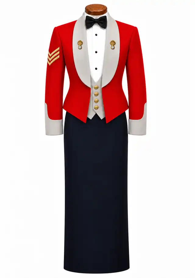 The Royal Gibraltar Regiment NCO Mess Dress - Female