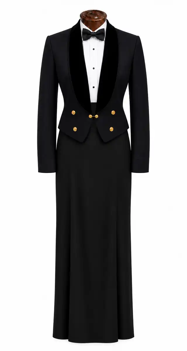 Royal Navy NCO Mess Dress - Female