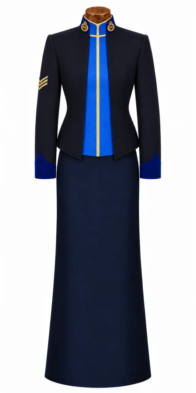 1st The Queen's Dragoon Guards NCO Mess Dress - Female