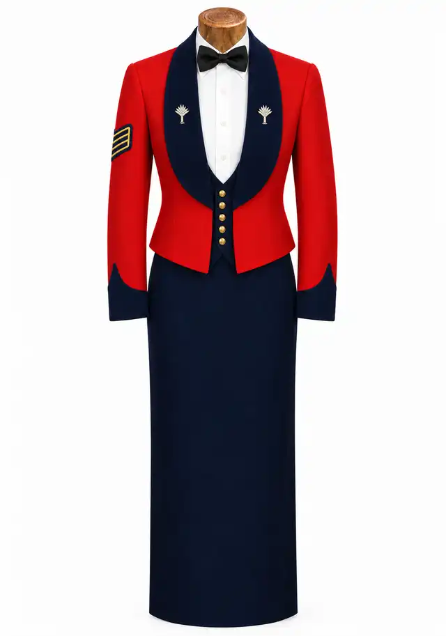 Welsh Guards NCO Mess Dress - Female