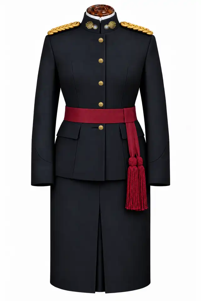 The Royal Gibraltar Regiment — officer No. 1 Dress, female