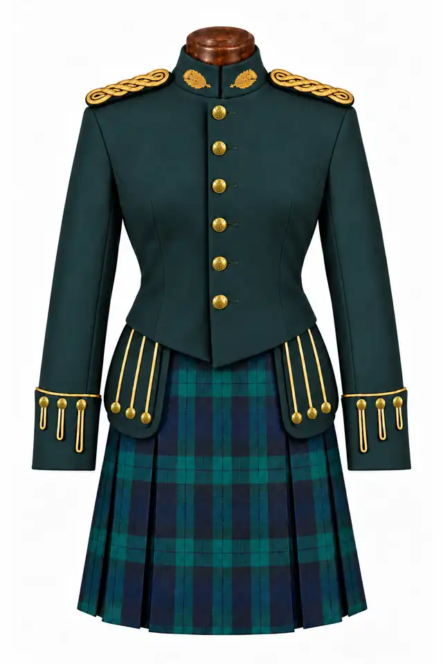 The Royal Regiment of Scotland — officer No. 1 Dress, female