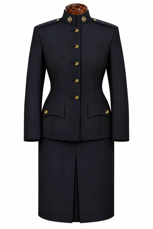 The Royal Tank Regiment — officer No. 1 Dress, female