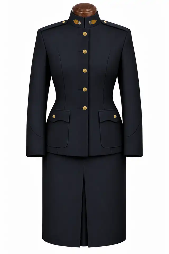 The Royal Regiment of Fusiliers — officer No. 1 Dress, female