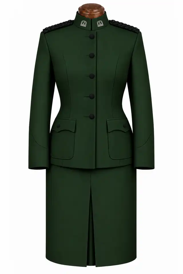 The Royal Irish Regiment — officer No. 1 Dress, female