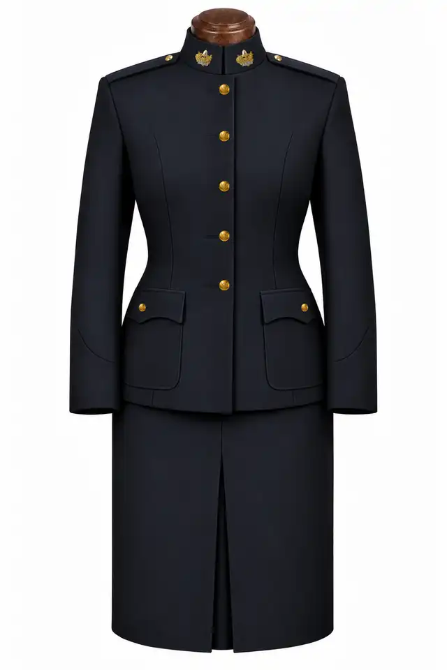 The Mercian Regiment — officer No. 1 Dress, female