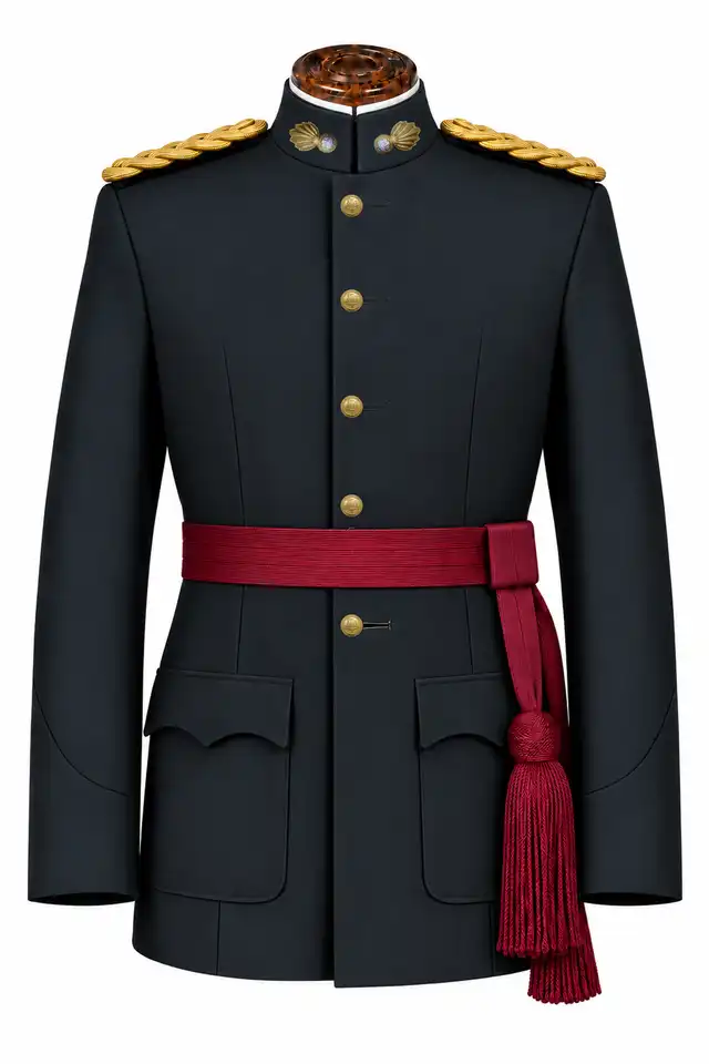 The Royal Gibraltar Regiment — officer No. 1 Dress, male