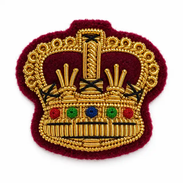 RAMS Staff Sergeant Mess Dress Crown — generated product illustration