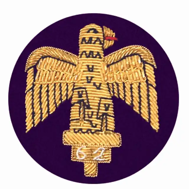 Royal Anglian Regiment Service Dress Eagle Arm Badge
