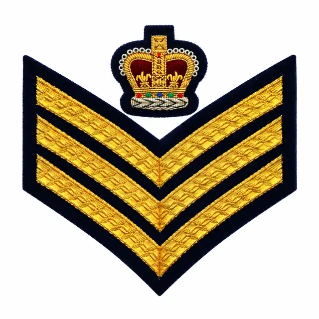 Royal Anglian Regiment Staff Sergeant Rank (S/Sgt)