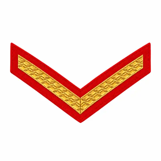 The Mercian Regiment Lance Corporal Rank (LCpl)