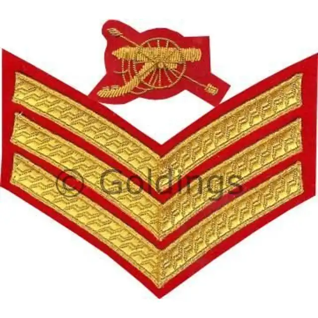 Royal Artillery Sergeant Rank Badge
