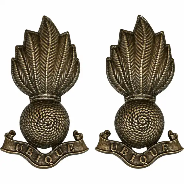 Royal Artillery Service Dress Collar Badges